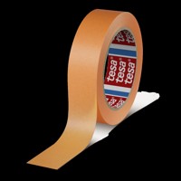 Produktbild von tesa® - 4342 Präzisionskrepp, 50m x 30mm, orange