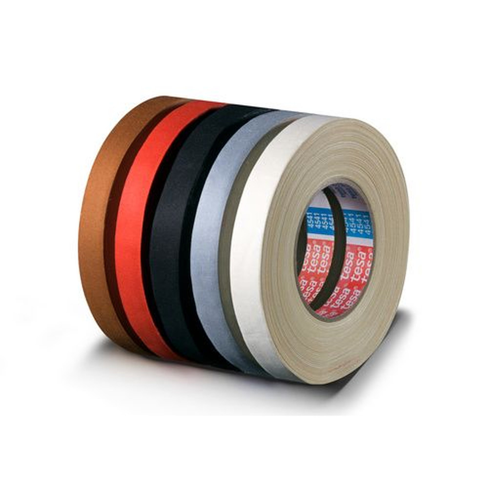 tesa® tesaband 4541, 50m x 25mm, schwarz Produktbild img2 L