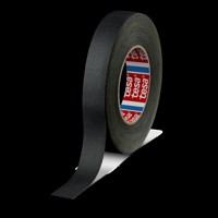 Produktbild von tesa® - tesaband 4541, 50m x 25mm, schwarz