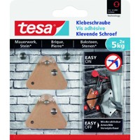 Produktbild von tesa® - Klebeschraube 77904 für Mauern dreieckig 5kg