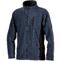 Produktbild von L+D - Fleecejacke Pamir, grau/schwarz, Größe S