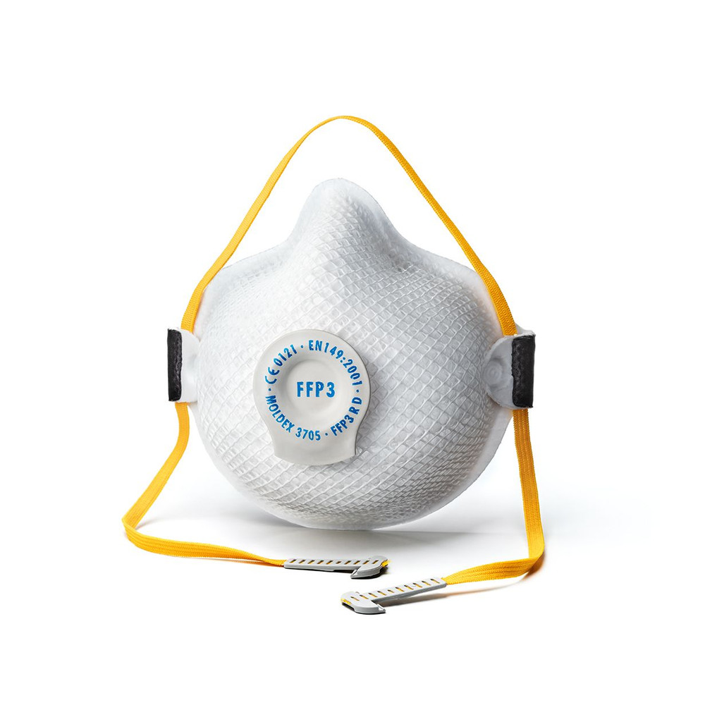 MOLDEX® Atemschutzmaske FFP3 R D mit Klimaventil, Air Seal, einzel verpackt Produktbild img1 L