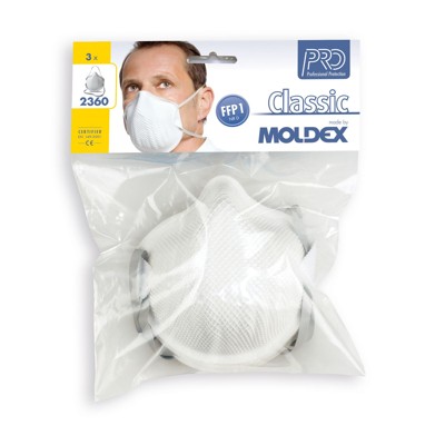 Produktbild von MOLDEX® - Feinstaubmaske Klassiker 2360 FFP1 NR D, 20 Stück