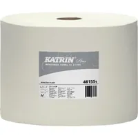 KATRIN Putzpapier weiß 2-lagig 26,5 x 38cm 1500 Blatt Produktbild