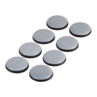 Produktbild von suki. - MB-Gleiter rund, Ø 25mm, zum Kleben, Kunststoff grau