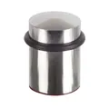 suki. Bodentürstopper,H 44mm,Ø 30mm, Metall, silberfarbig poliert Produktbild
