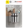 suki. Bodentürstopper,H 44mm,Ø 30mm, Metall, silberfarbig poliert Produktbild img2 S