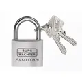 Produktbild von BURG-WÄCHTER - AV-Vorhangschloss, Alutitan 770 40 SB, Aluminium massiv titan
