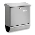 BURG-WÄCHTER Stahlblech-Briefkastenset Comfort 91300 weiß Produktbild img2 S