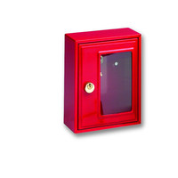 Produktbild von BURG-WÄCHTER - OA-Notschlüsselbox, abschließbar 6160, mit Haken, rot