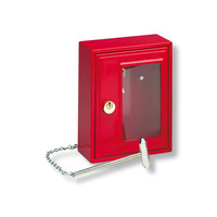 Produktbild von BURG-WÄCHTER - OA-Notschlüsselbox, abschließbar 6161, mit Haken, rot