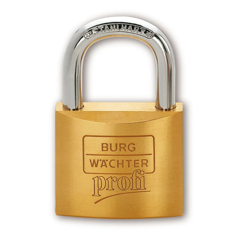 BURG-WÄCHTER Vorhangschloss Profi 116, Messing massiv Produktbild img1 L