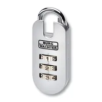 Produktbild von BURG-WÄCHTER - AV-Zahlen-Vorhangschloss, Combi Lock 71 25 SB, verchromt