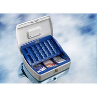 Produktbild von BURG-WÄCHTER - OB-Geldzählkassette, mit Einsatz, Office ZK 2257 EURO, Stahlblec