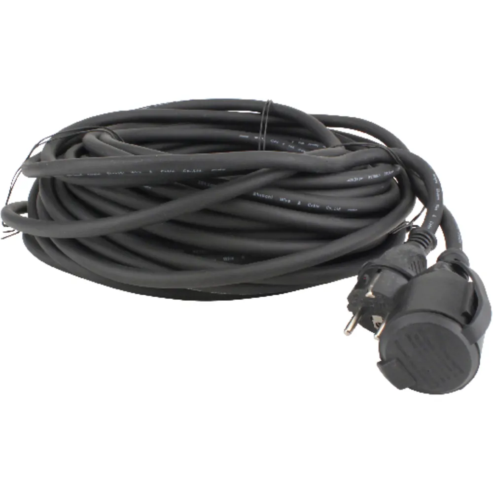 uniTEC Gummi-Verlängerung 25 m, rot, H07RN-F3G1,5 Produktbild img1 L
