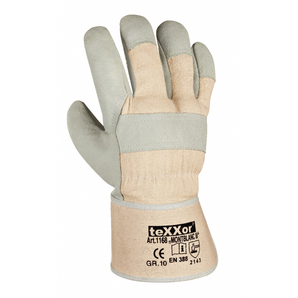 teXXor Universalhandschuh MONTBLANC-III 1168, Kat. II, natur, Größe 10 Produktbild img1 L