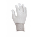 Produktbild von teXXor® - Strickhandschuh FINGERKUPPEN PU-BESCHICHTET 2410, weiß/weiß, Größe XS