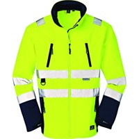 Produktbild von 4Protect® - Warnschutz-Softshelljacke PITTSBURGH 3476, warngelb/navy, Größe XXL