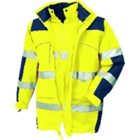 Produktbild von teXXor® - Warnschutzparka TORONTO 4114, warngelb/navy, Größe XL