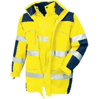 Produktbild von teXXor® - Warnschutzparka TORONTO 4114, warngelb/navy, Größe L
