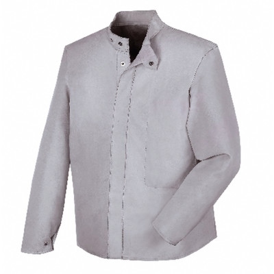 Produktbild von teXXor® - Schweißerjacke 4121, weiß/grau, Größe 54