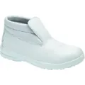 Produktbild von teXXor® - Sicherheitsslipper LENS 6261, S2, weiß, W11, Größe Größe 37