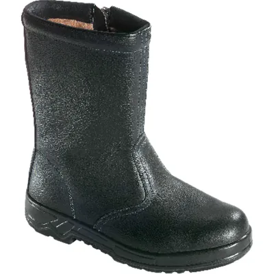 Produktbild von ruNNex® - Sicherheitswinterstiefel ZIPPER 6340, S3 SRC, schwarz, W10,5, Größe 4