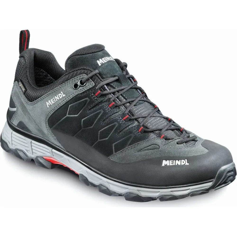 Meindl Freizeitschuh Lite Trail GTX, anthrazit/rot Produktbild img1 L