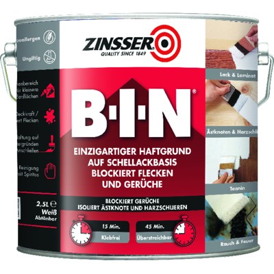 Produktbild von Zinsser® - BIN Haftgrund 2,5 Liter