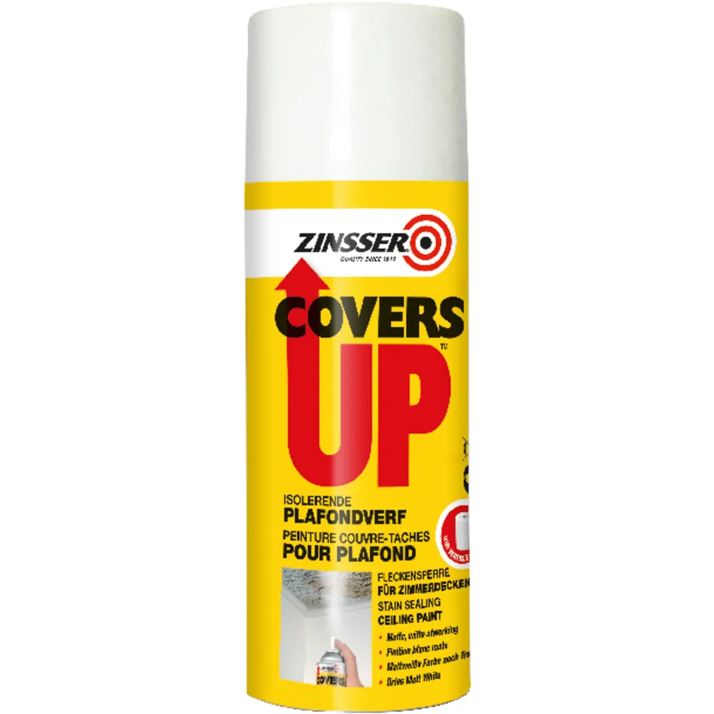 Zinsser Covers Up weiß 400ml Spray Produktbild img1 L