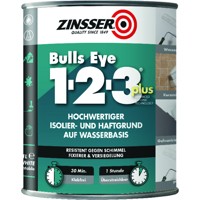 Produktbild von Zinsser® - Bulls Eye 1-2-3 Plus Grundierung weiß 1 Liter