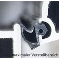 Elton FT-Renovierungsdichtung, Profil, schwarz, zum Einklemmen, Silikon, für Kunststofffenster Produktbild img1 S