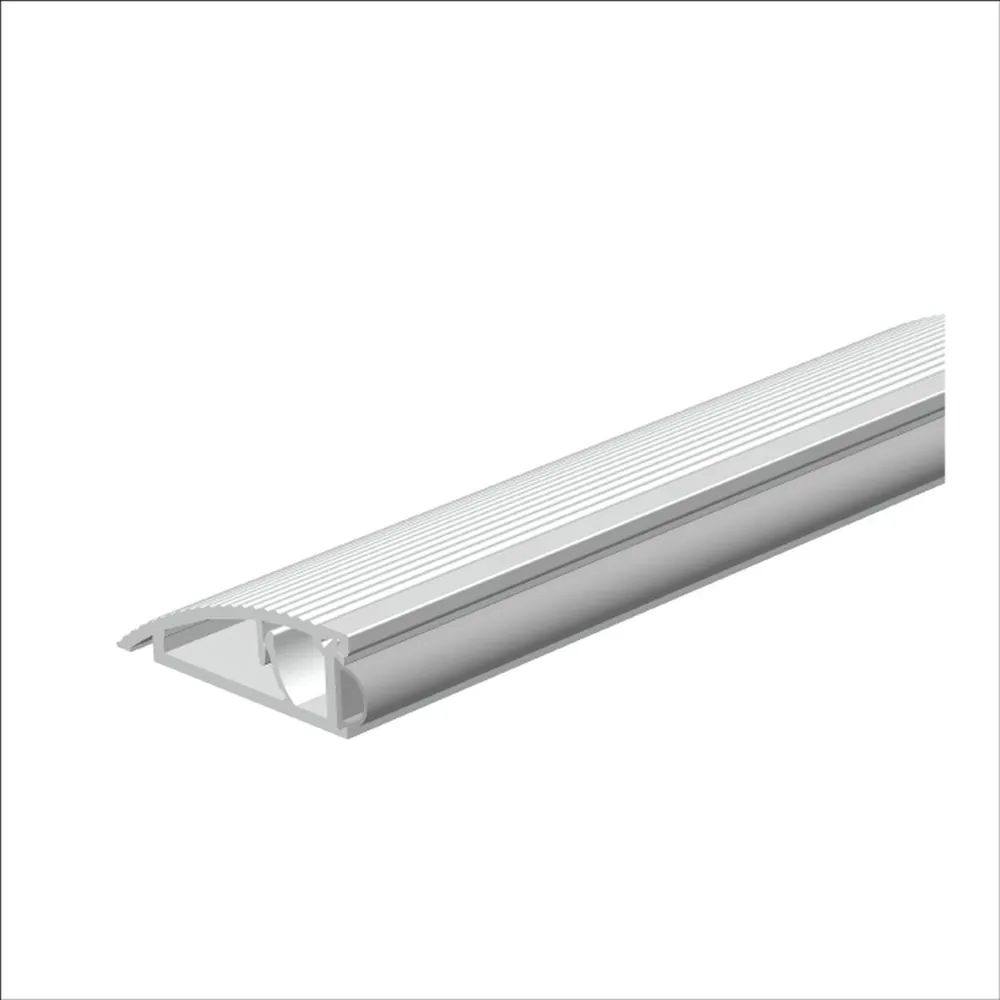 Elton HT-Türschwelle, rund, AKW, Aluminium, silberfarbig Produktbild img1 L
