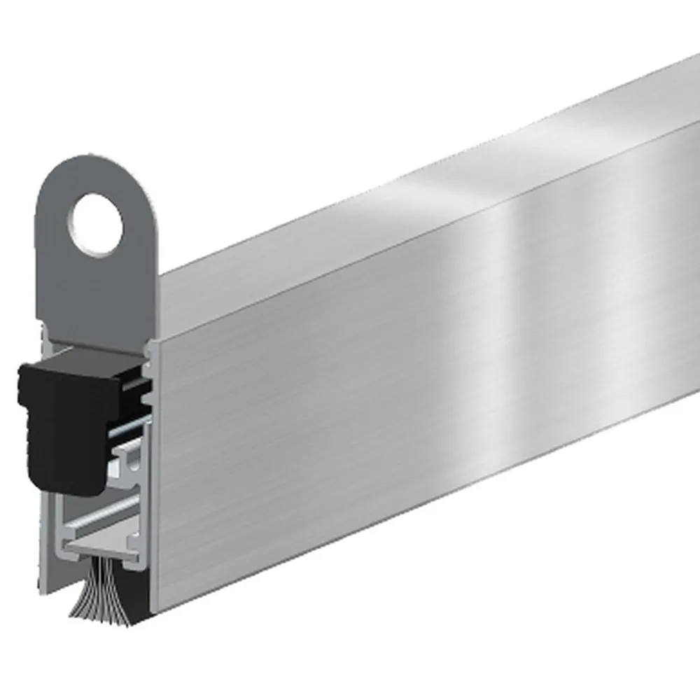 Elton Objekttür-Türabsenkdichtung, EllenMatic Brush, silber Produktbild img1 L