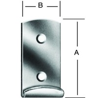 Produktbild von Vormann - Schließhaken Stahl verzinkt, 44 x 18mm, gerade, DIN 3133