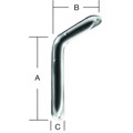 Produktbild von Vormann - Konsole, Format,L120xT83mm,Standard,Stahl,weiß, beschichtet