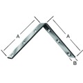 Produktbild von Vormann - Stuhlwinkel Stahl verzinkt, 100 x 20mm, stark, innen versenkt