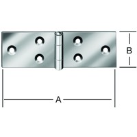 Produktbild von Vormann - Tischband Stahl breit verzinkt, 200 x 44mm, DIN 7957, gerollt, Messin