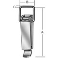 Produktbild von Vormann - Spannverschluss Stahl verzinkt, 89 x 31 x ø4,0mm, mit Plombiermöglich