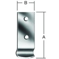 Produktbild von Vormann - Schließhaken Edelstahl (V2A), 46 x 18mm, gekröpft, DIN 3133