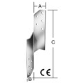 Produktbild von Vormann - Sparrenpfettenanker Stahl sendzimirverzinkt links 250 x 2mm mit CE? J