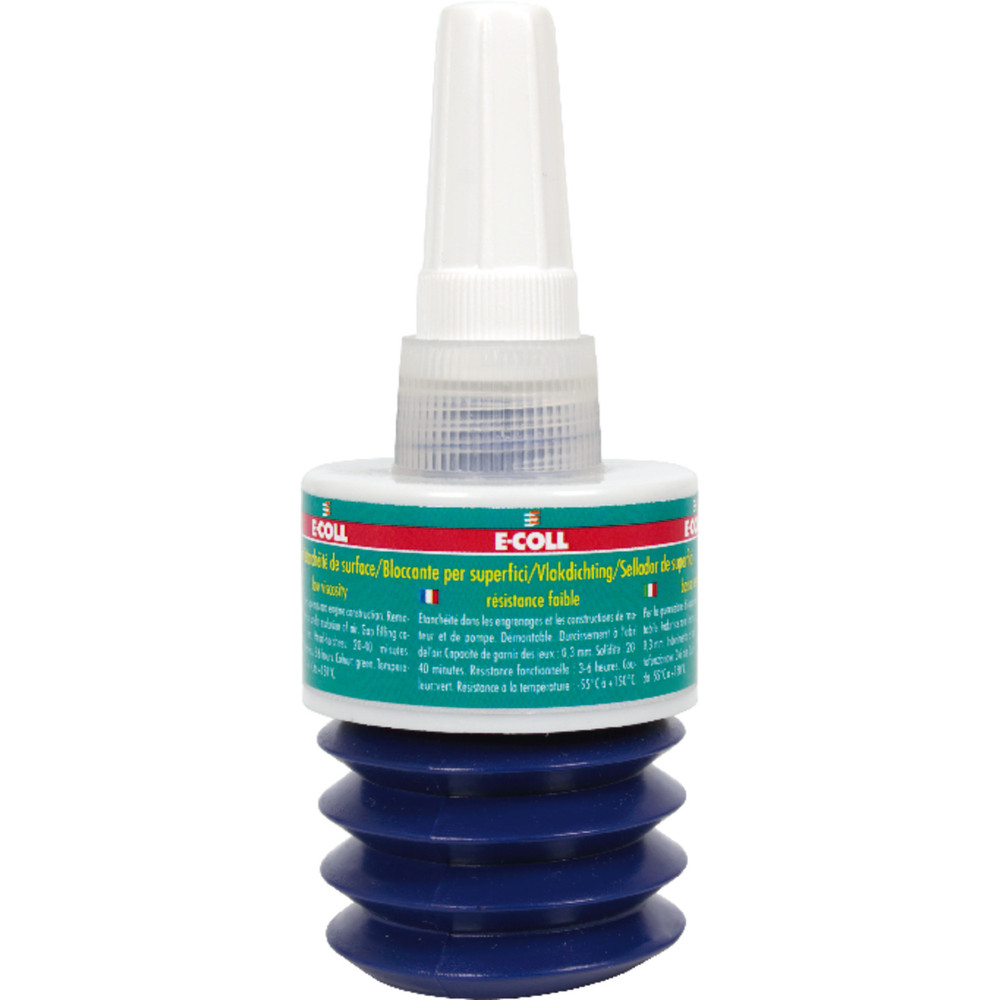 E-COLL Flächendichtung orange silikonfrei, Getriebe-/Motorengehäuse 50ml Flasche Produktbild img2 L