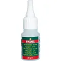 E-COLL Sekundenkleber blitzschnell, silikonfrei, EPDM-Eignung, 20g Flasche Produktbild img2 S