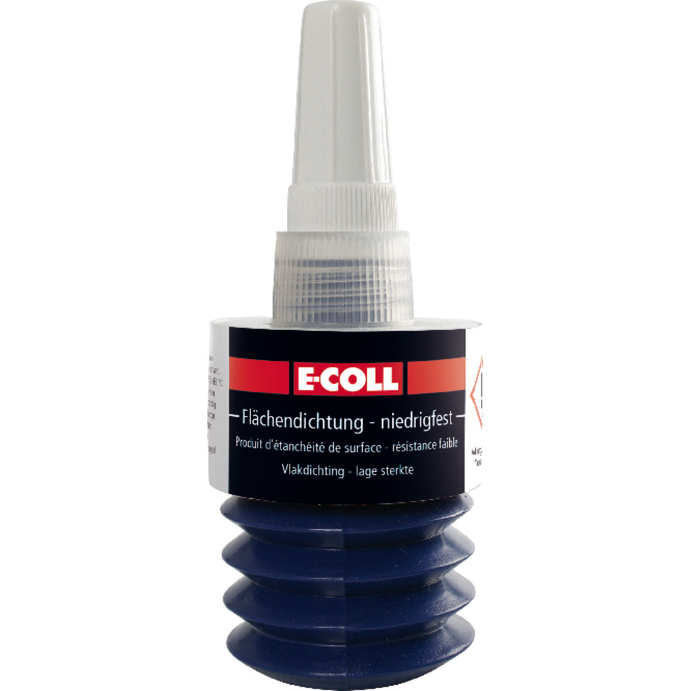 E-COLL Niedrigfeste Flächendichtung Anaerob, grün, silikonfrei 50ml Flasche Produktbild img2 L
