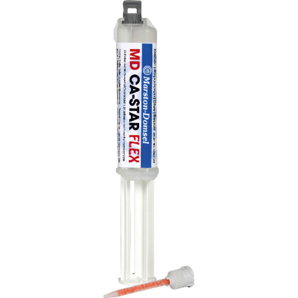 Marston Domsel MD-CA Star FLEX CA-Klebstoff farblos, 2-komponentig 10gr Kartusche Produktbild img2 L