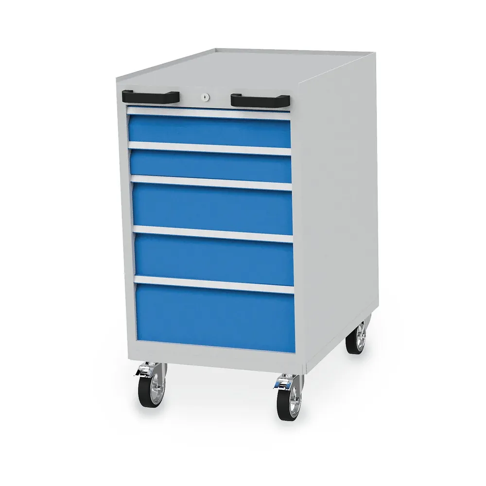 bedrunkahirth Mobiler Schubladenschrank Tiefe 736 mm, R 18-24, 5 x Schublade, Maße in mm (B x T x H): 555 x 736 x 990 Produktbild img2 L