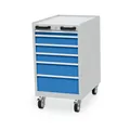 bedrunkahirth Mobiler Schubladenschrank Tiefe 736 mm, R 18-24, 6 x Schublade, Maße in mm (B x T x H): 555 x 736 x 990 Produktbild img2 S