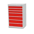 bedrunkahirth Schubladenschrank Tiefe 500, R 24-16, 7 x Schublade, Maße in mm (B x T x H): 680 x 500 x 1019 Produktbild img2 S