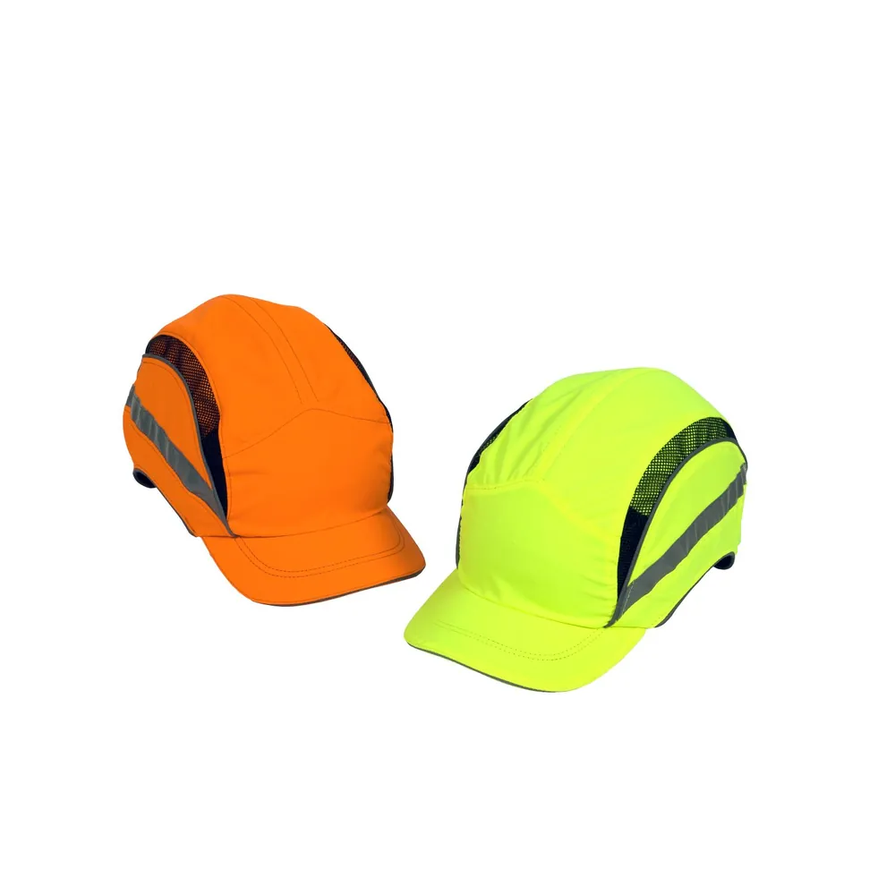 Scott Safety Anstoßkappe FIRST BASE 3 HC23 CLA/RP, kurzer schirm, leuchtgelb Produktbild img2 L