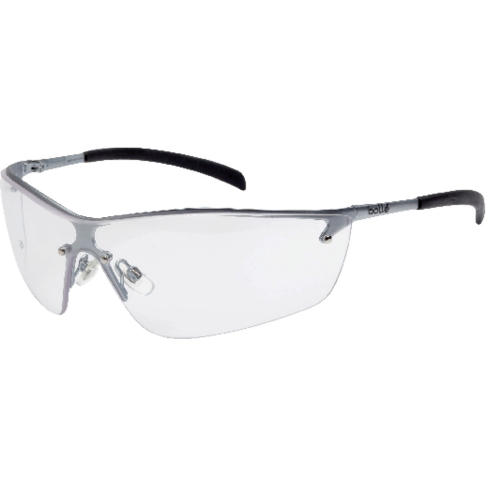 bollé Bügelbrille SILIUM, silber/klar Produktbild img2 L